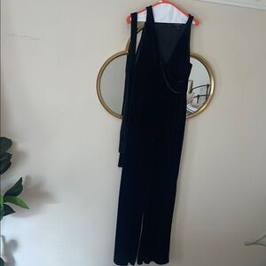 Banana Republic Black Wide-Leg Jumpsuit